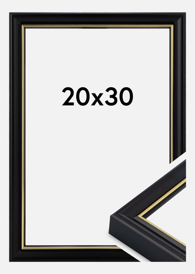 Keret Canterbury Akrilüveg Fekete 20x30 cm