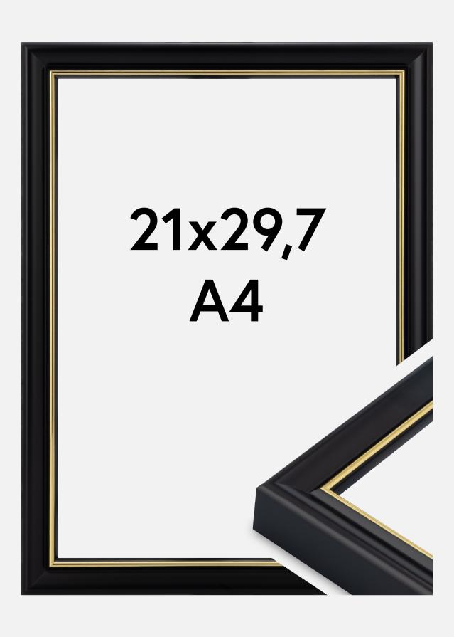 Keret Canterbury Akrilüveg Fekete 21x29,7 cm (A4)