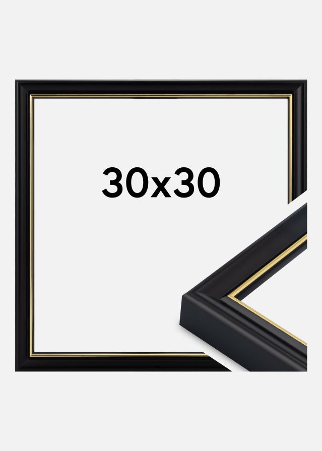 Keret Canterbury Akrilüveg Fekete 30x30 cm