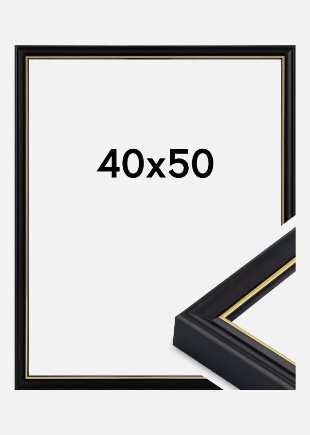 Keret Canterbury Akrilüveg Fekete 40x50 cm