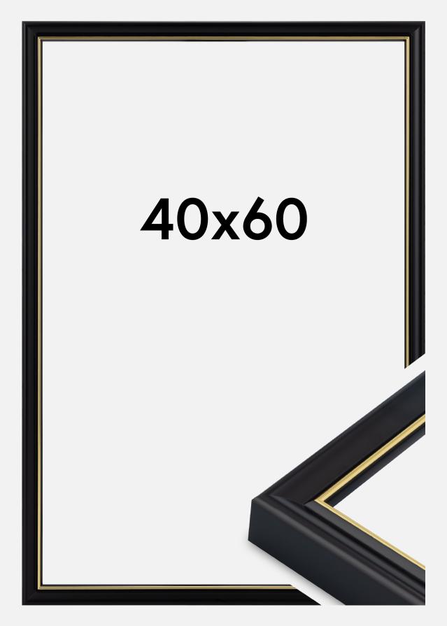 Keret Canterbury Akrilüveg Fekete 40x60 cm