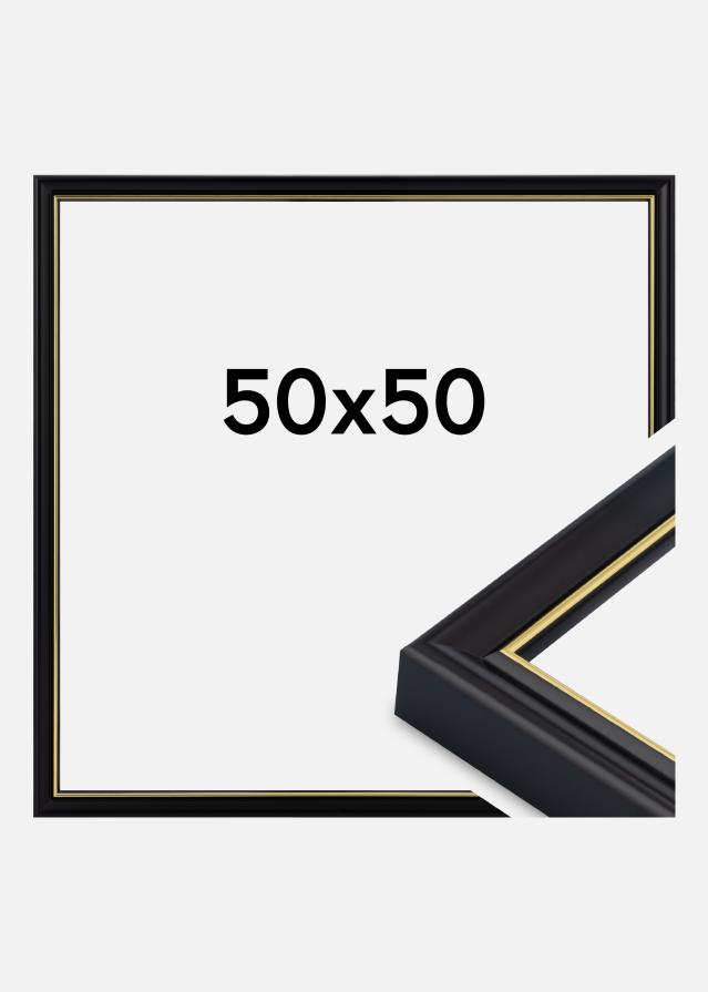 Keret Canterbury Akrilüveg Fekete 50x50 cm