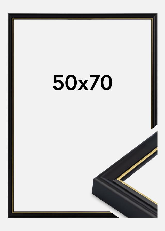 Keret Canterbury Akrilüveg Fekete 50x70 cm