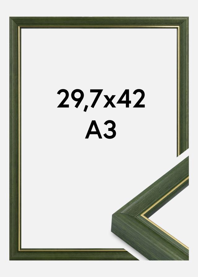 Keret Canterbury Akrilüveg Zöld 29,7x42 cm (A3)