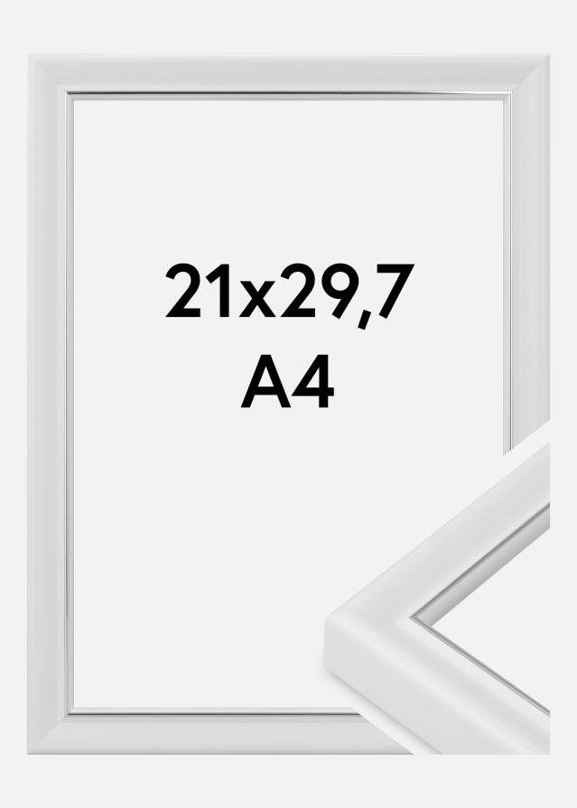 Keret Canterbury Akrilüveg Fehér 21x29,7 cm (A4)