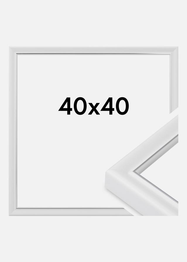 Keret Canterbury Akrilüveg Fehér 40x40 cm