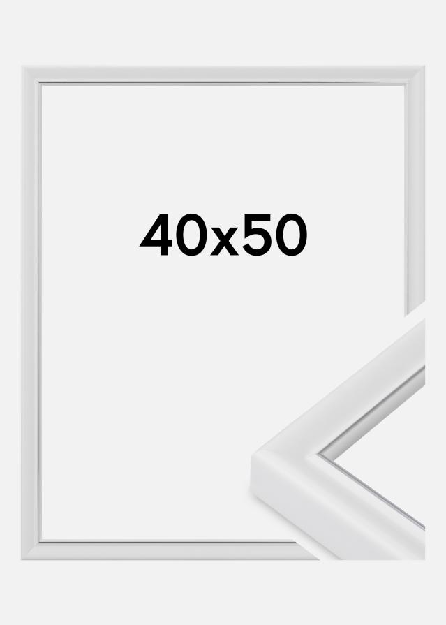 Keret Canterbury Akrilüveg Fehér 40x50 cm