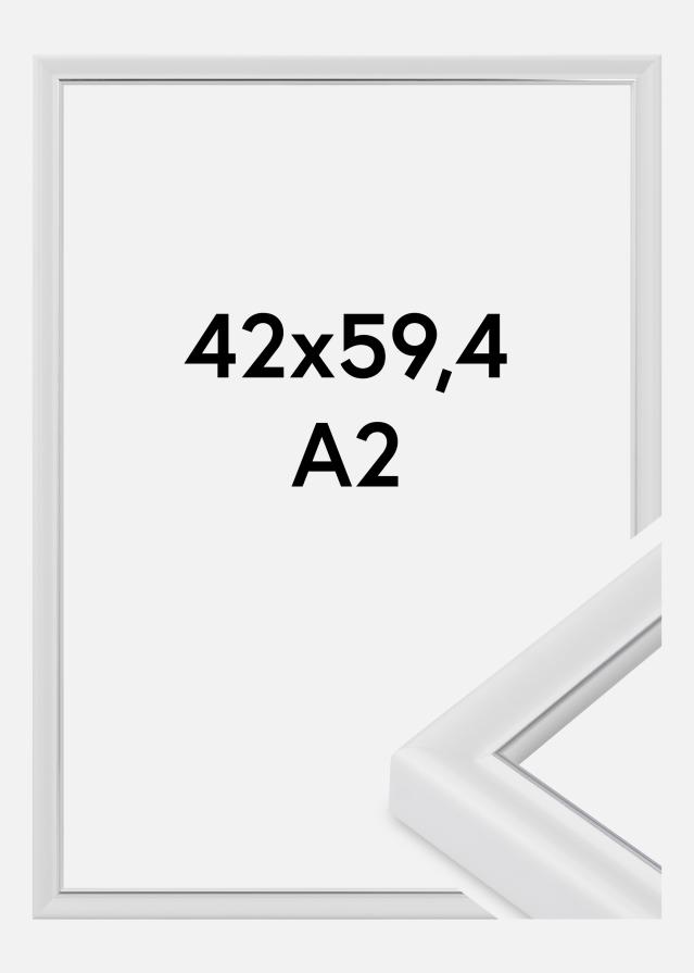 Keret Canterbury Akrilüveg Fehér 42x59,4 cm (A2)