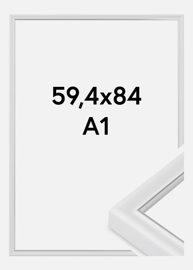Canterbury Keret Akrilüveg Fehér 59,4x84,1 cm (A1)