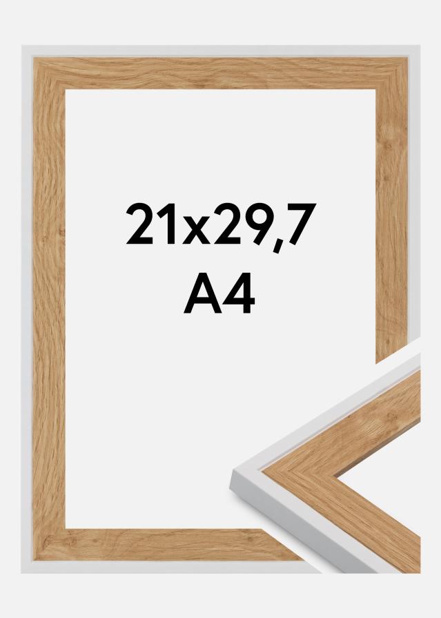 Keret Clearline Akrilüveg Fehér 21x29,7 cm (A4)