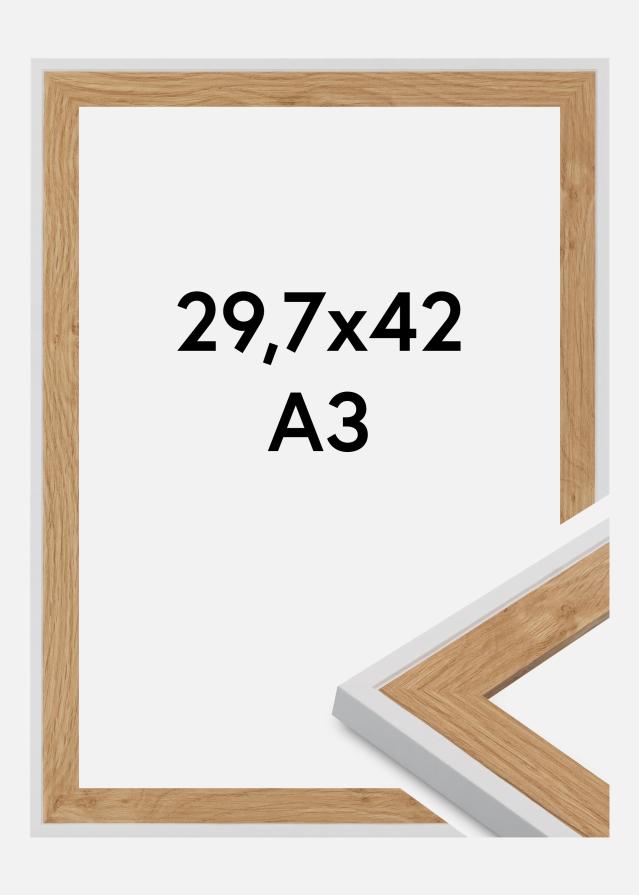 Keret Clearline Akrilüveg Fehér 29,7x42 cm (A3)