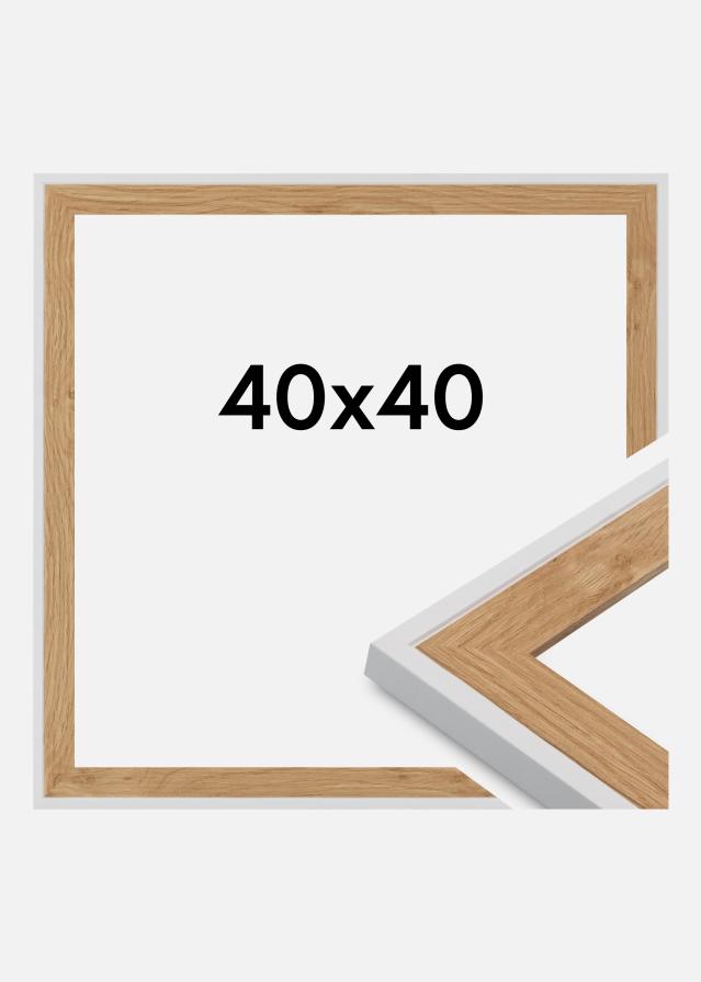 Keret Clearline Akrilüveg Fehér 40x40 cm