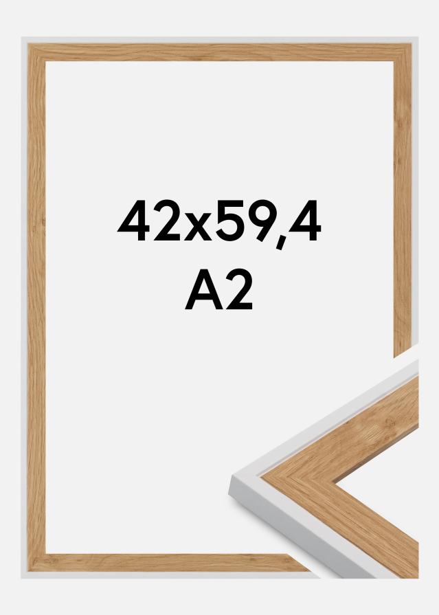 Keret Clearline Akrilüveg Fehér 42x59,4 cm (A2)