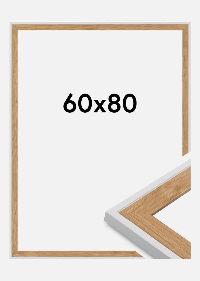 Keret Clearline Akrilüveg Fehér 60x80 cm