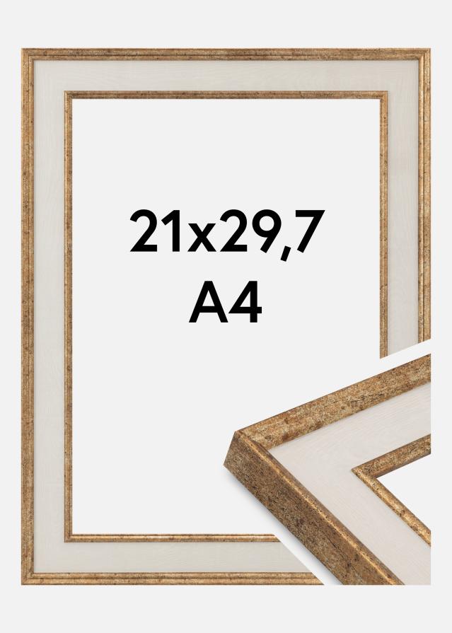 Keret Dolly Akrilüveg Arany 21x29,7 cm (A4)