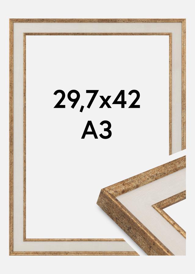 Keret Dolly Akrilüveg Arany 29,7x42 cm (A3)