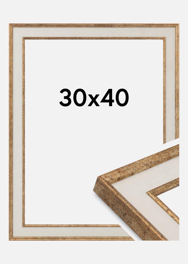 Keret Dolly Akrilüveg Arany 30x40 cm