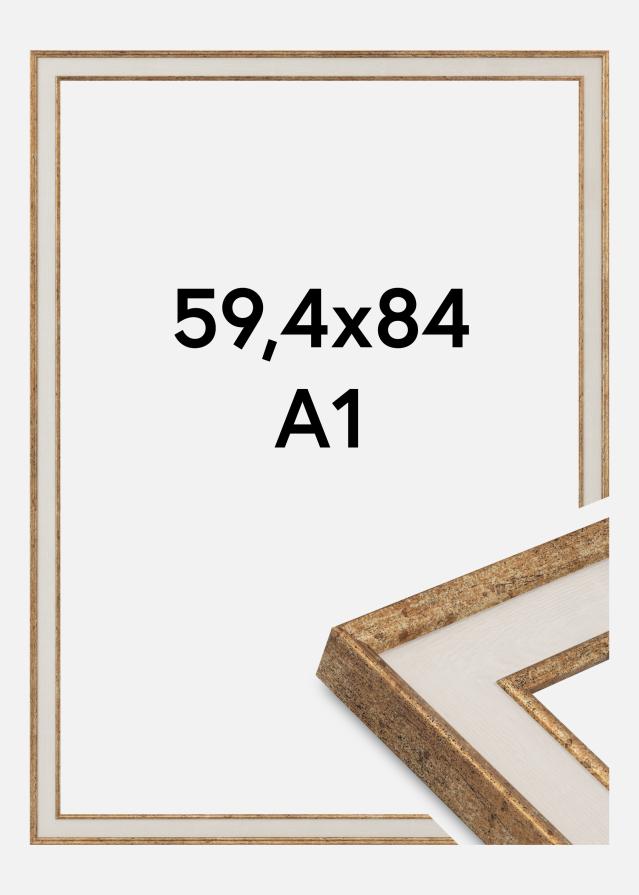 Keret Dolly Akrilüveg Arany 59,4x84 cm (A1)