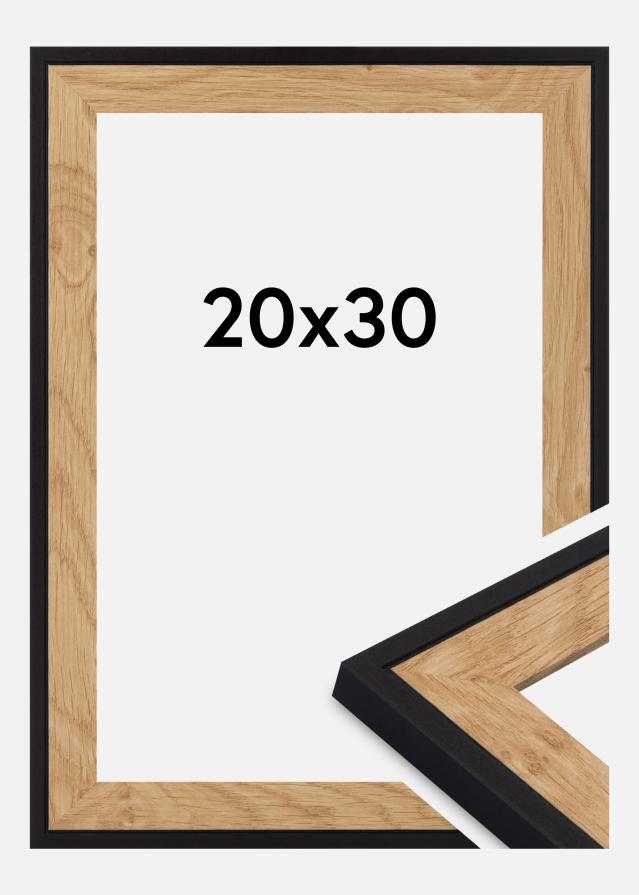 Keret Iris Akrilüveg Fekete 20x30 cm