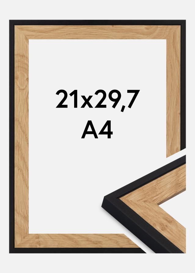 Keret Iris Akrilüveg Fekete 21x29,7 cm (A4)