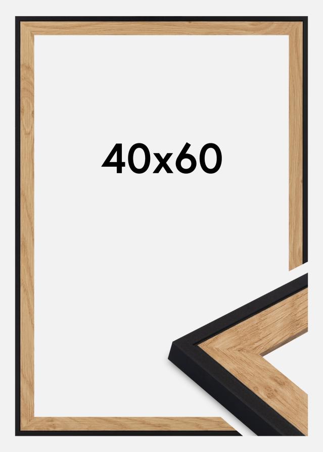 Keret Iris Akrilüveg Fekete 40x60 cm