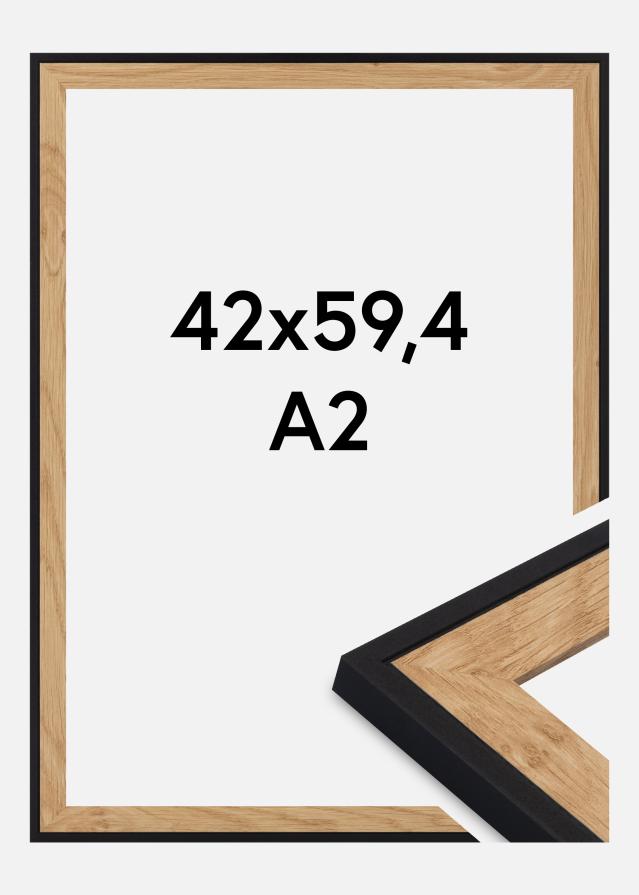 Keret Iris Akrilüveg Fekete 42x59,4 cm (A2)