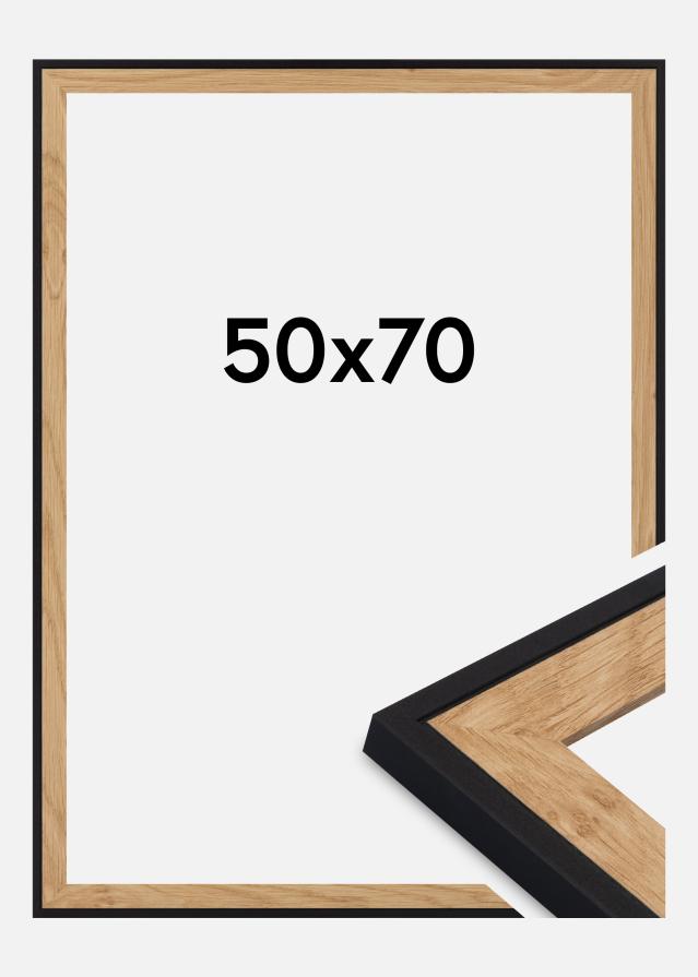 Keret Iris Akrilüveg Fekete 50x70 cm