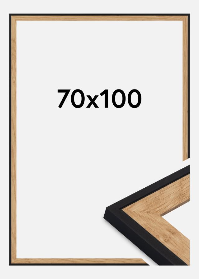 Keret Iris Akrilüveg Fekete 70x100 cm