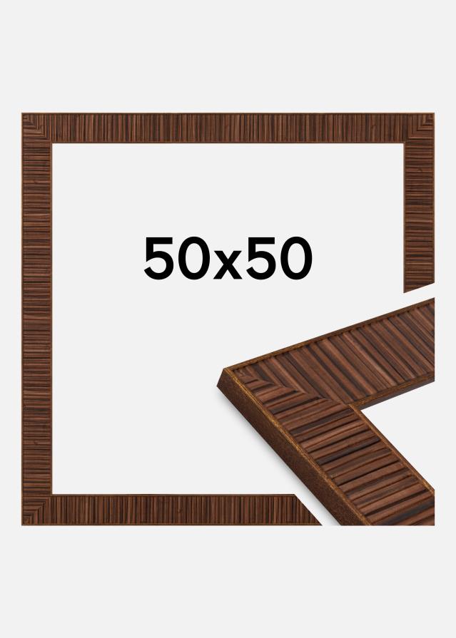 Keret Agust Akrilüveg Rosewood 50x50 cm