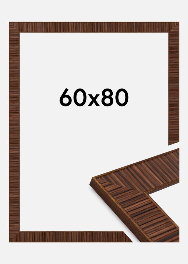 Keret Agust Akrilüveg Rosewood 60x80 cm