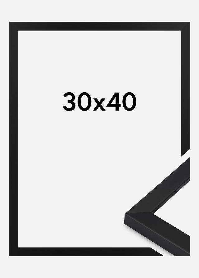 Keret Oban Akrilüveg Fekete 30x40 cm