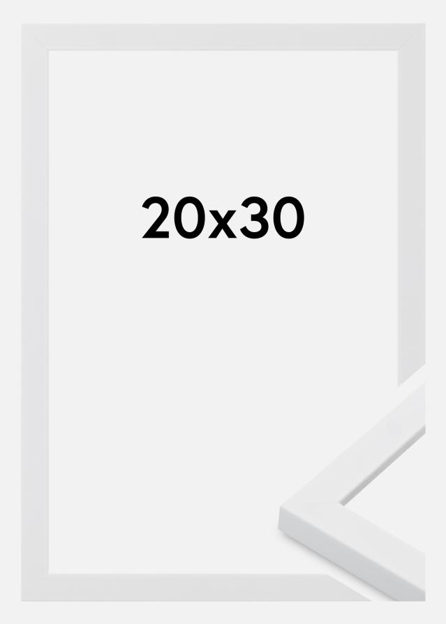 Keret Oban Akrilüveg Fehér 20x30 cm