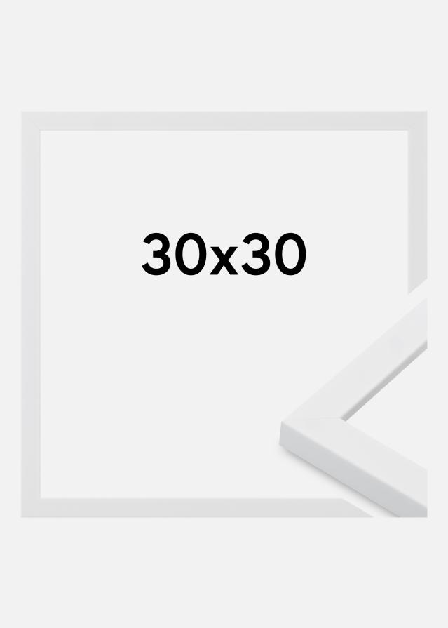Keret Oban Akrilüveg Fehér 30x30 cm