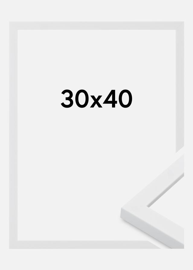 Keret Oban Akrilüveg Fehér 30x40 cm