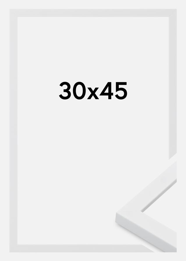 Keret Oban Akrilüveg Fehér 30x45 cm