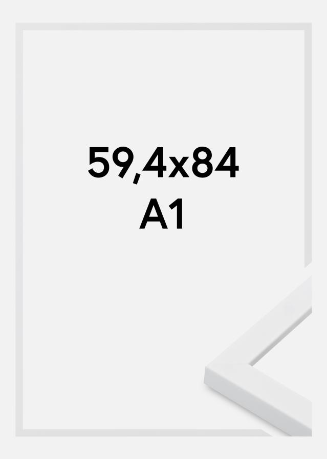 Keret Oban Akrilüveg Fehér 59,4x84,1 cm (A1)