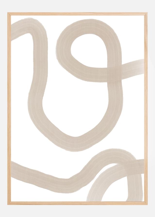 Gentle Serpentine Path Poszter