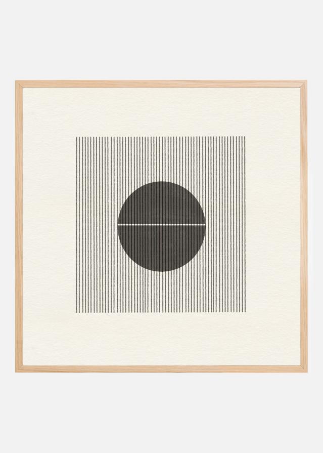 Line and Circle Harmony Poszter