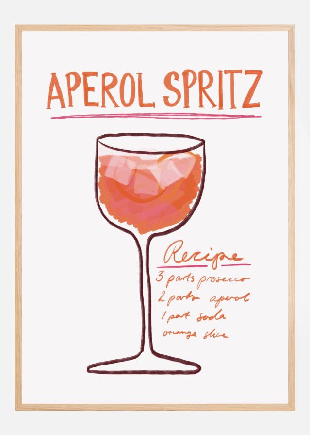 Spritz Recipe Delight Poszter