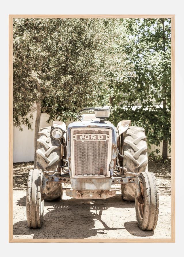Rugged Tractor Scene Poszter