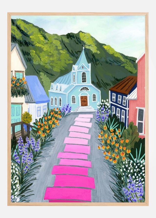 Seydisfjordur Poszter