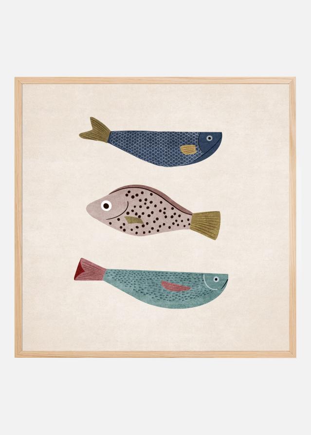 Fish Trio Delight Poszter