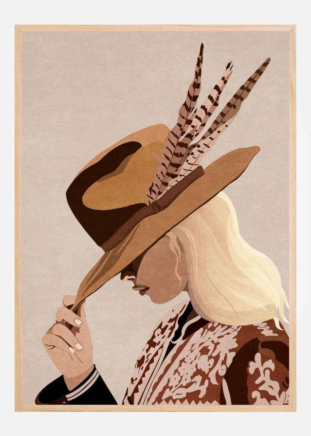 Feathered Elegance Poszter