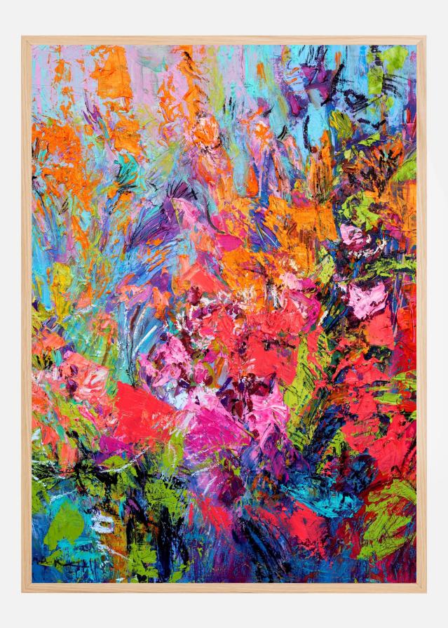 Ethereal Blossom Glow Poszter