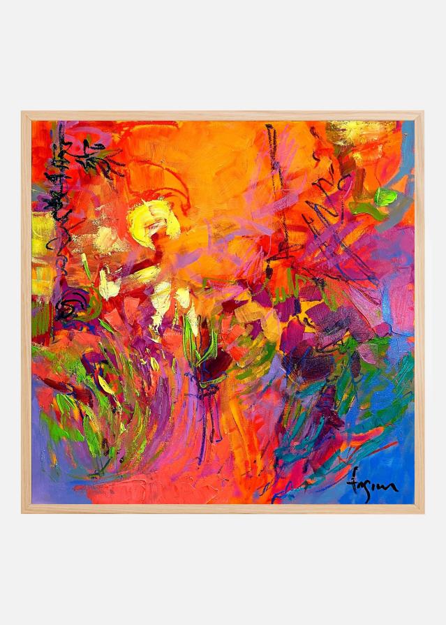 Vivid Sunburst Poszter