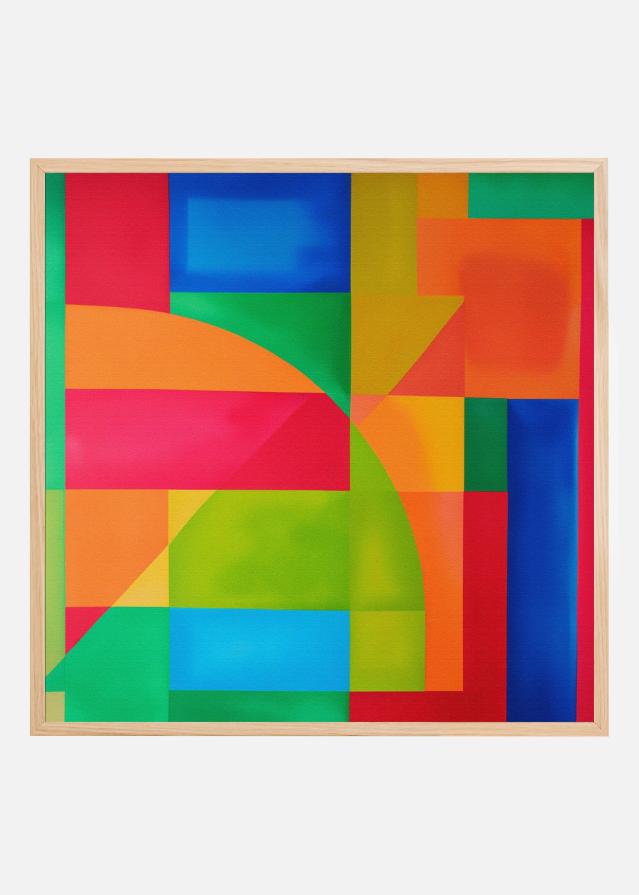 Vivid Geometry Poszter