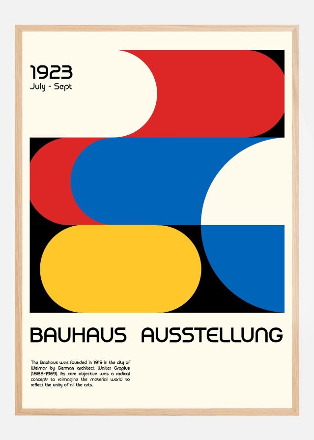 Bauhaus Ausstellung 1923 Poszter