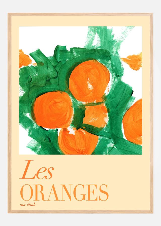 Les Oranges Une Eitude Poszter