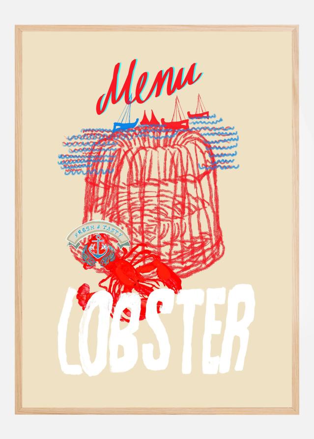 Lobster Menu Poszter