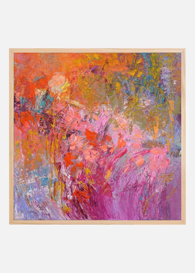 New Morning In Rose Garden Poszter